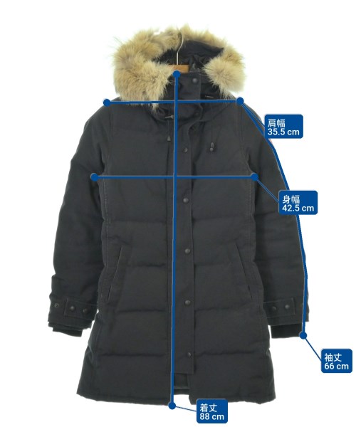 CANADA GOOSE（カナダグース）ダウンコート 黒 サイズ:S レディース/2200735128019