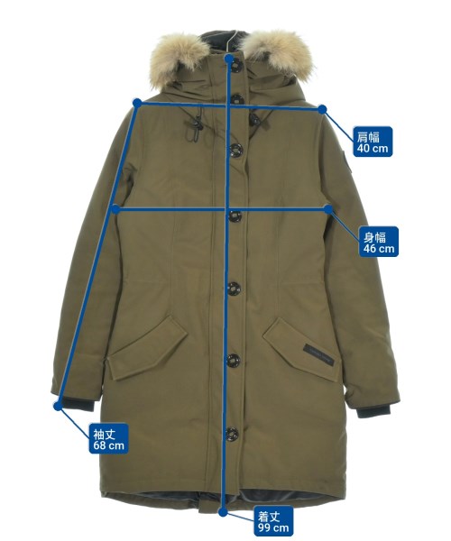 CANADA GOOSE（カナダグース）ダウンコート カーキ サイズ:S レディース/2200734750013