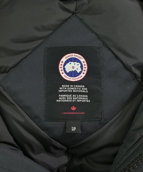 CANADA GOOSE（カナダグース）ダウンジャケット/ダウンベスト 黒 サイズ:S メンズ/2200727470010