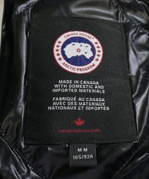 CANADA GOOSE（カナダグース）ダウンジャケット/ダウンベスト 黒 サイズ:M レディース/2200735304031