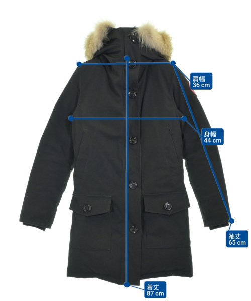 CANADA GOOSE（カナダグース）ダウンコート 黒 サイズ:S レディース/2200736507011