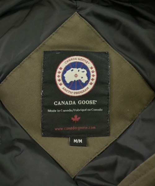 CANADA GOOSE（カナダグース）ダウンコート 茶 サイズ:M レディース/2200724245017