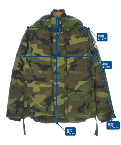 CANADA GOOSE（カナダグース）ダウンジャケット/ダウンベスト カーキ サイズ:XS メンズ/2200724466016