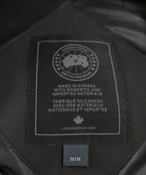 CANADA GOOSE（カナダグース）ダウンジャケット/ダウンベスト 黒 サイズ:M メンズ/2200725423018