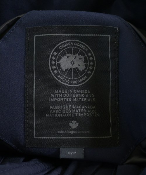 CANADA GOOSE（カナダグース）ダウンジャケット/ダウンベスト 紺 サイズ:S メンズ/2200726665011