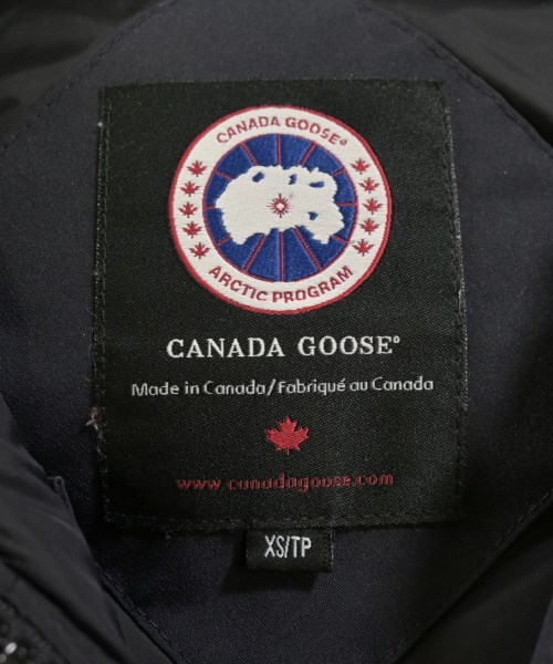 CANADA GOOSE（カナダグース）ダウンコート 紺 サイズ:XS レディース/2200728428027