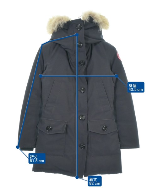 CANADA GOOSE（カナダグース）ダウンコート 紺 サイズ:XS レディース/2200728428027