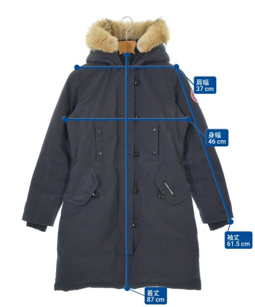 CANADA GOOSE（カナダグース）ダウンコート 紺 サイズ:S レディース/2200683247077