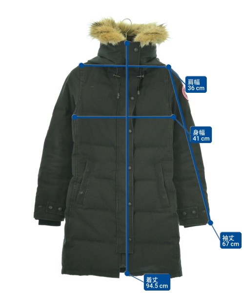 CANADA GOOSE（カナダグース）ダウンコート 黒 サイズ:S レディース/2200685555309