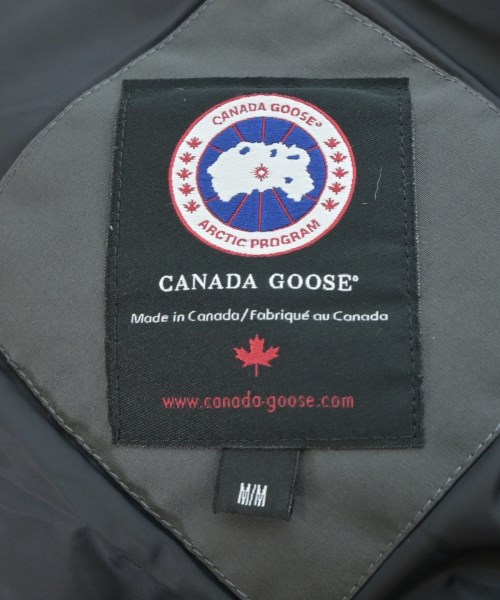CANADA GOOSE（カナダグース）ダウンジャケット/ダウンベスト グレー サイズ:M メンズ/2200680290182