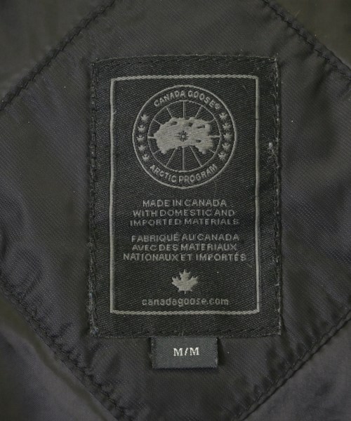 CANADA GOOSE（カナダグース）ダウンジャケット/ダウンベスト 黒 サイズ:M メンズ/2200683214048