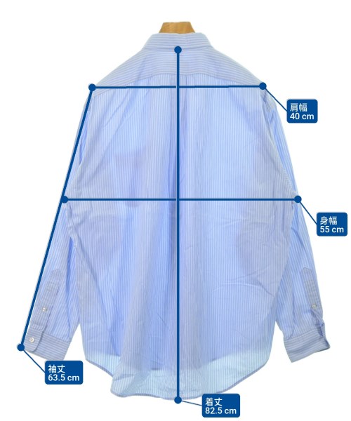 NAUTICA（ノーティカ）カジュアルシャツ 青 サイズ:M メンズ/2200616209066