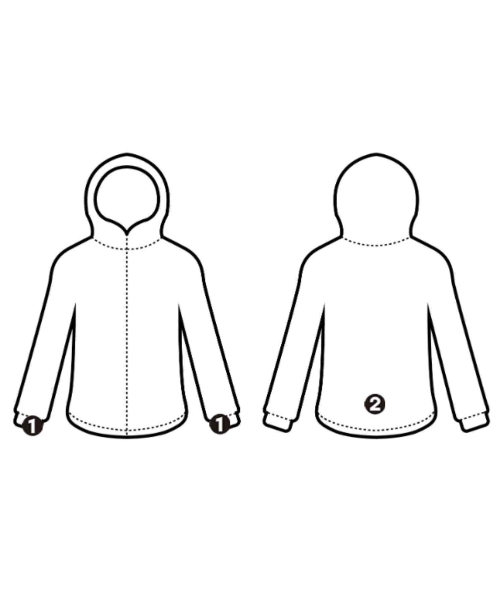 NAUTICA（ノーティカ）パーカー 白 サイズ:L メンズ/2200642940025