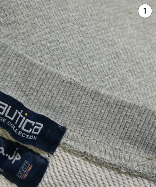 NAUTICA（ノーティカ）スウェット グレー サイズ:XL メンズ/2200622674032