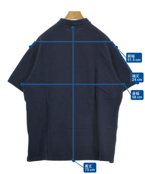 NAUTICA（ノーティカ）ポロシャツ 紺 サイズ:M メンズ/2200627573040