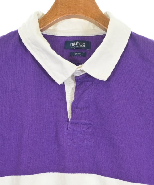 NAUTICA（ノーティカ）ポロシャツ 紫 サイズ:L メンズ/2200615289182