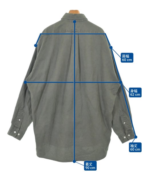 NAUTICA（ノーティカ）カジュアルシャツ カーキ サイズ:XL メンズ/2200615502014