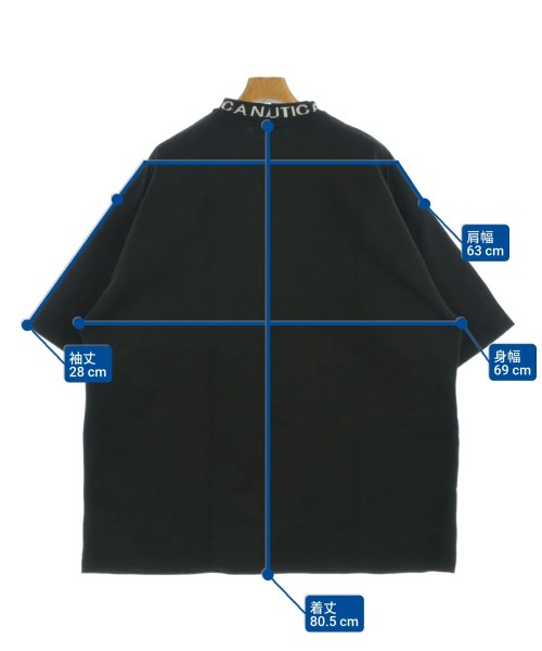 NAUTICA（ノーティカ）Tシャツ・カットソー 黒 サイズ:XXL メンズ/2200675263139