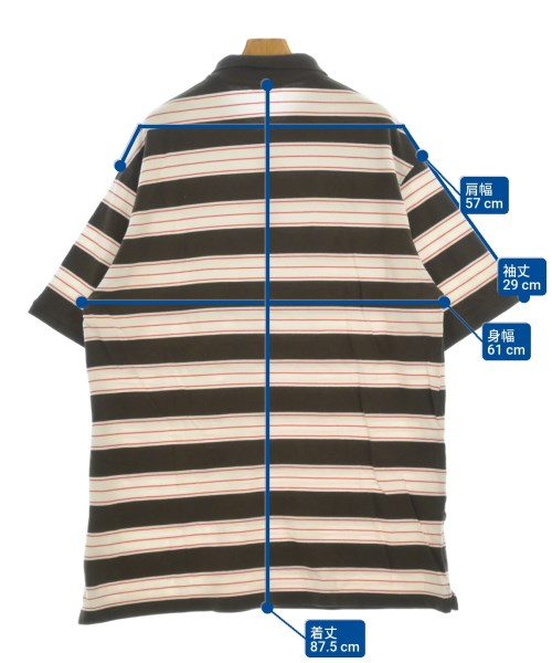 NAUTICA（ノーティカ）ポロシャツ 茶 サイズ:XXL メンズ/2200675263177