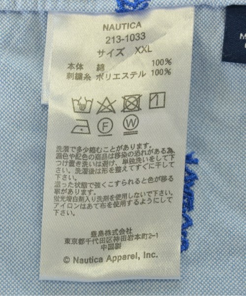 NAUTICA（ノーティカ）カジュアルシャツ 青 サイズ:XXL メンズ/2200678058121
