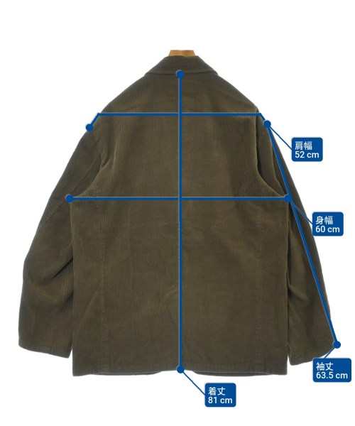 NAUTICA（ノーティカ）カジュアルジャケット 茶 サイズ:XL メンズ/2200655591023