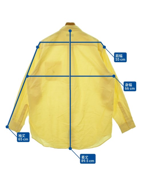 NAUTICA（ノーティカ）カジュアルシャツ 黄 サイズ:-(XXL位) メンズ/2200642252272