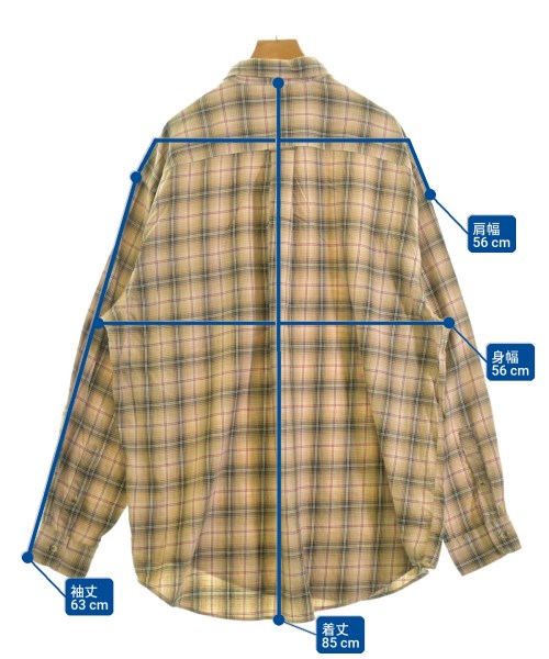 NAUTICA（ノーティカ）カジュアルシャツ ベージュ サイズ:XL メンズ/2200652848021