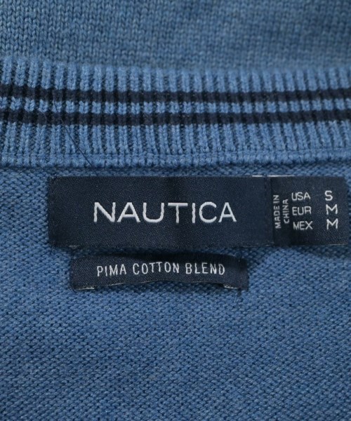 NAUTICA（ノーティカ）ニット・セーター 青 サイズ:S メンズ/2200704045026