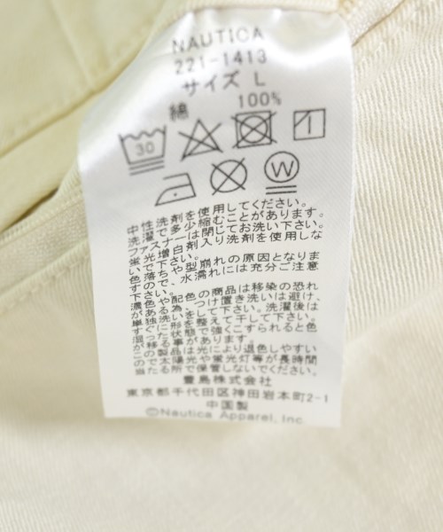 NAUTICA（ノーティカ）ショートパンツ 白 サイズ:L メンズ/2200703886170