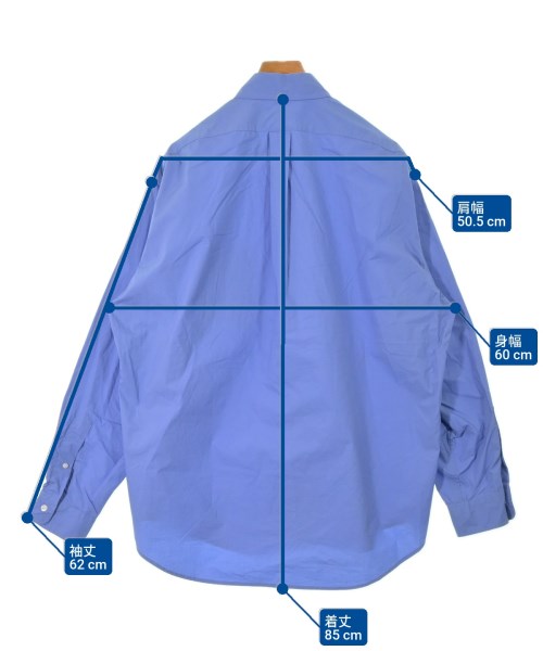 NAUTICA（ノーティカ）カジュアルシャツ 青 サイズ:M メンズ/2200668341011