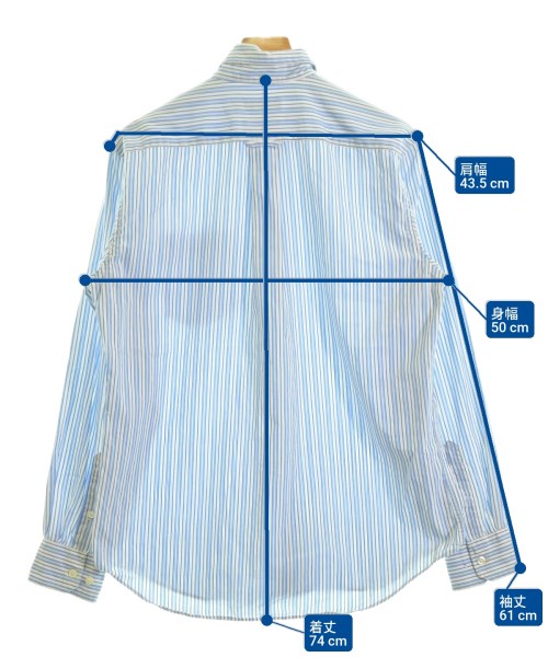 NAUTICA（ノーティカ）カジュアルシャツ 青 サイズ:M メンズ/2200670237067