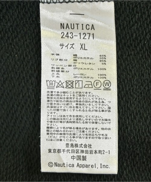 NAUTICA（ノーティカ）スウェット 黒 サイズ:XL メンズ/2200736587044