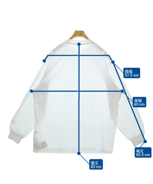 NAUTICA（ノーティカ）Tシャツ・カットソー 白 サイズ:L メンズ/2200721481081