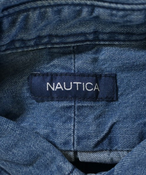 NAUTICA（ノーティカ）カジュアルシャツ 青 サイズ:S メンズ/2200687423095