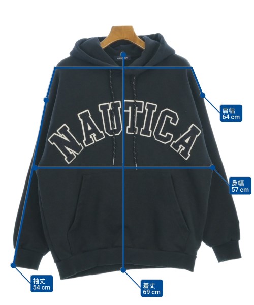 NAUTICA（ノーティカ）パーカー 紺 サイズ:S メンズ/2200680803030