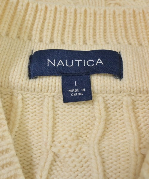 NAUTICA（ノーティカ）ニット・セーター 白 サイズ:L メンズ/2200688876036