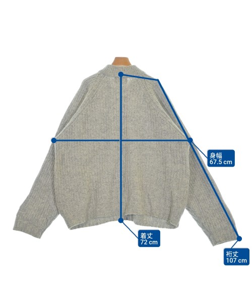 Eddie Bauer（エディバウワー）カーディガン グレー サイズ:XL メンズ/2200640835057