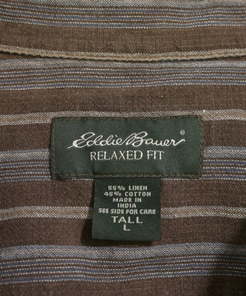 Eddie Bauer（エディバウワー）カジュアルシャツ 茶 サイズ:L メンズ/2200613160049
