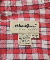 Eddie Bauer（エディバウワー）カジュアルシャツ 赤 サイズ:L メンズ/2200631443070