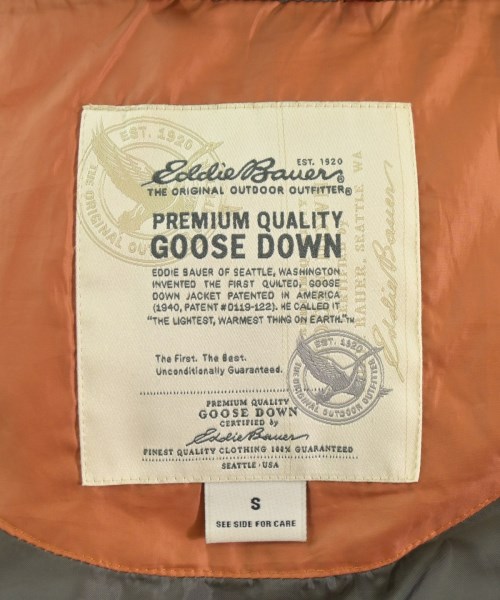 Eddie Bauer（エディバウワー）ダウンジャケット/ダウンベスト 茶 サイズ:S メンズ/2200603284014