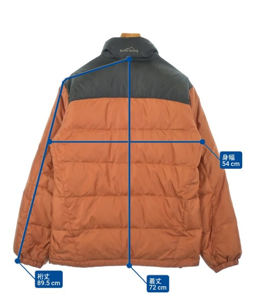 Eddie Bauer（エディバウワー）ダウンジャケット/ダウンベスト 茶 サイズ:S メンズ/2200603284014