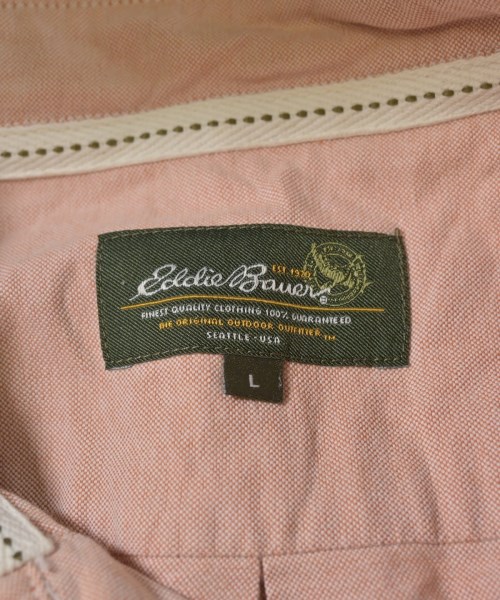 Eddie Bauer（エディバウワー）カジュアルシャツ ピンク サイズ:L メンズ/2200618238026
