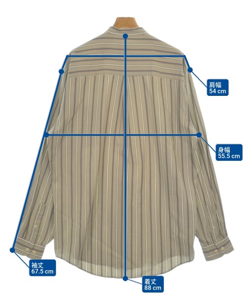 Eddie Bauer（エディバウワー）カジュアルシャツ ベージュ サイズ:L メンズ/2200616935057