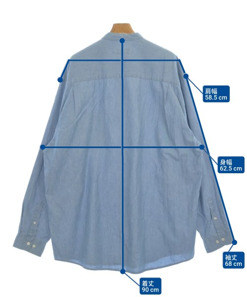 Eddie Bauer（エディバウワー）カジュアルシャツ 青 サイズ:XL メンズ/2200616935101