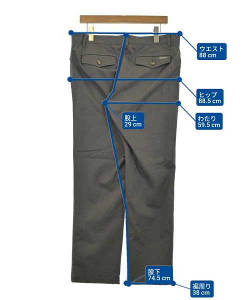Eddie Bauer（エディバウワー）スラックス グレー サイズ:34(XL位) メンズ/2200679140047