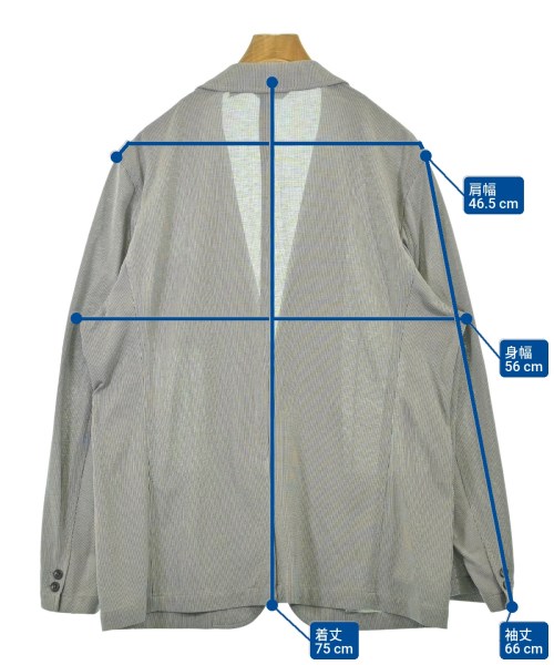 Eddie Bauer（エディバウワー）テーラードジャケット グレー サイズ:L メンズ/2200679140122