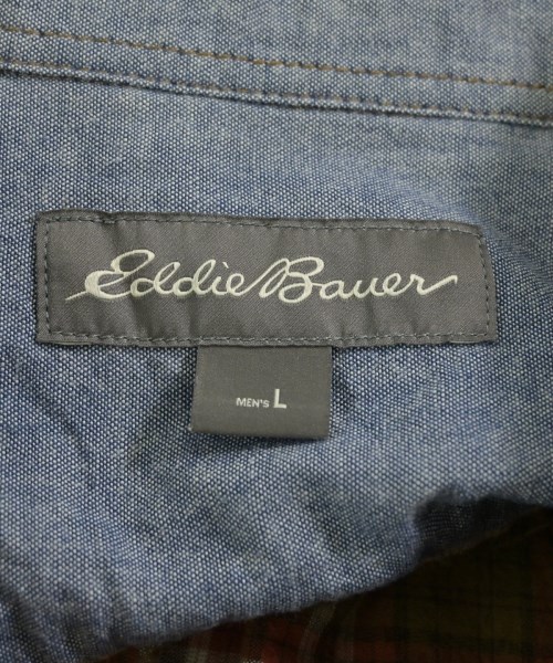 Eddie Bauer（エディバウワー）カジュアルシャツ 茶 サイズ:L メンズ/2200679140139