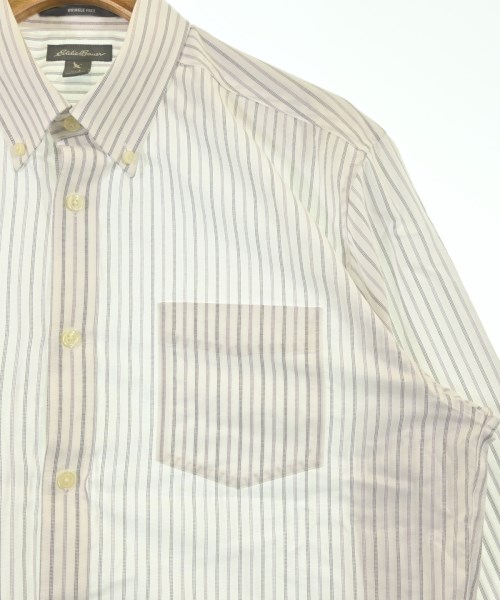 Eddie Bauer（エディバウワー）カジュアルシャツ 白 サイズ:L メンズ/2200679140160