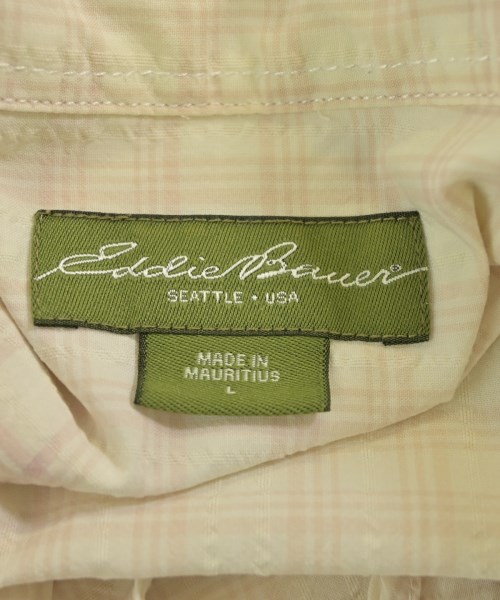 Eddie Bauer（エディバウワー）カジュアルシャツ 白 サイズ:L メンズ/2200679140177