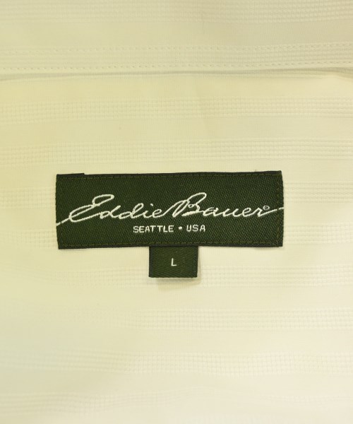 Eddie Bauer（エディバウワー）ドレスシャツ 白 サイズ:L メンズ/2200679140214
